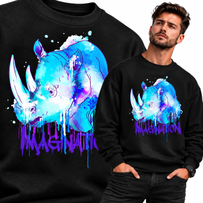 BLUZA  ZWIERZĘTA NOSOROŻEC